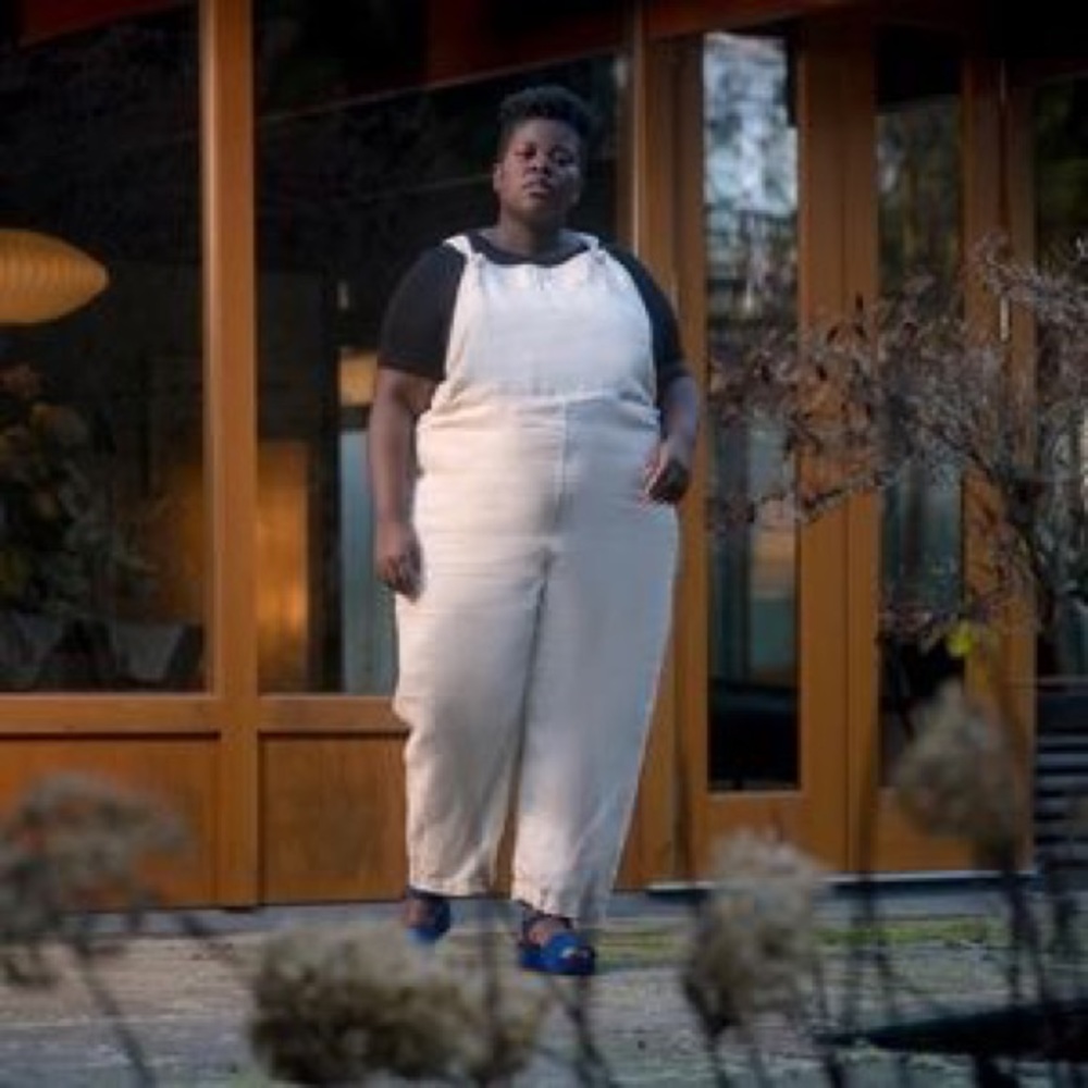 NWOT Beaton Linen Overalls in cloud size small